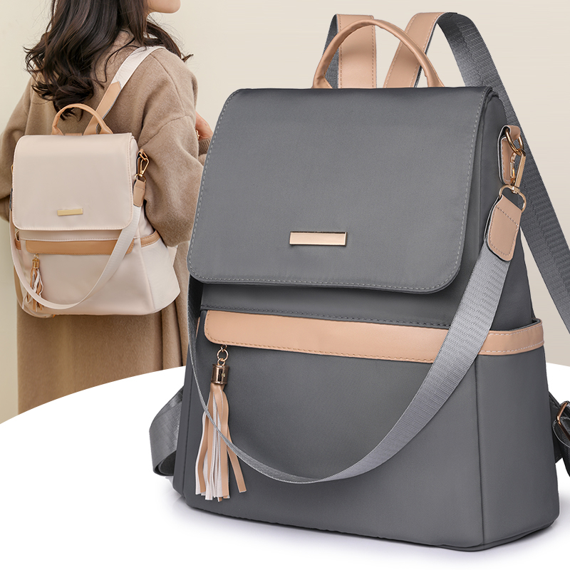 Secure Urban Minimalist Anti Theft Backpack Sleek Water Resistant Travel Daypack