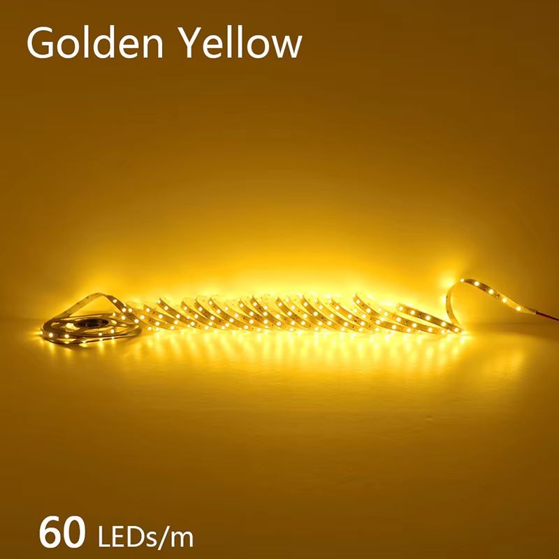 LumiFlex 2835 LED Strip Light – 5M Flexible Waterproof Light Strip DC12V/24V, 300–1200 LEDs, Cuttable Home Lighting Bar