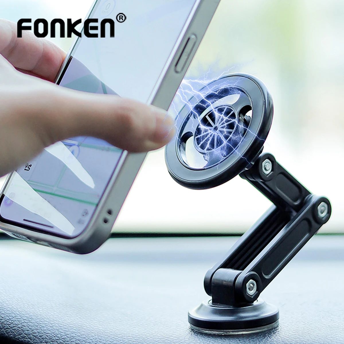 MagSafe 360 Rotate Magnetic Car Phone Holder