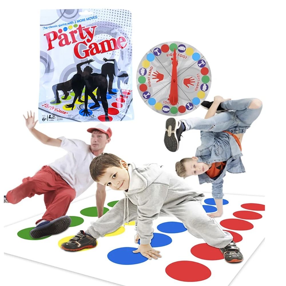 Twister Game Family Party Multiplayer Indoor Outdoor Game