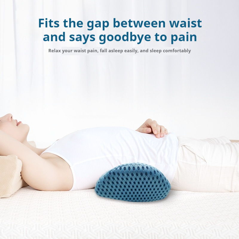 Interior Accessories Bed, Support Pillow Foam, Breathable Memory Cushion, Sleeping Pillow Car Seat, Waist Pillow Lumbar