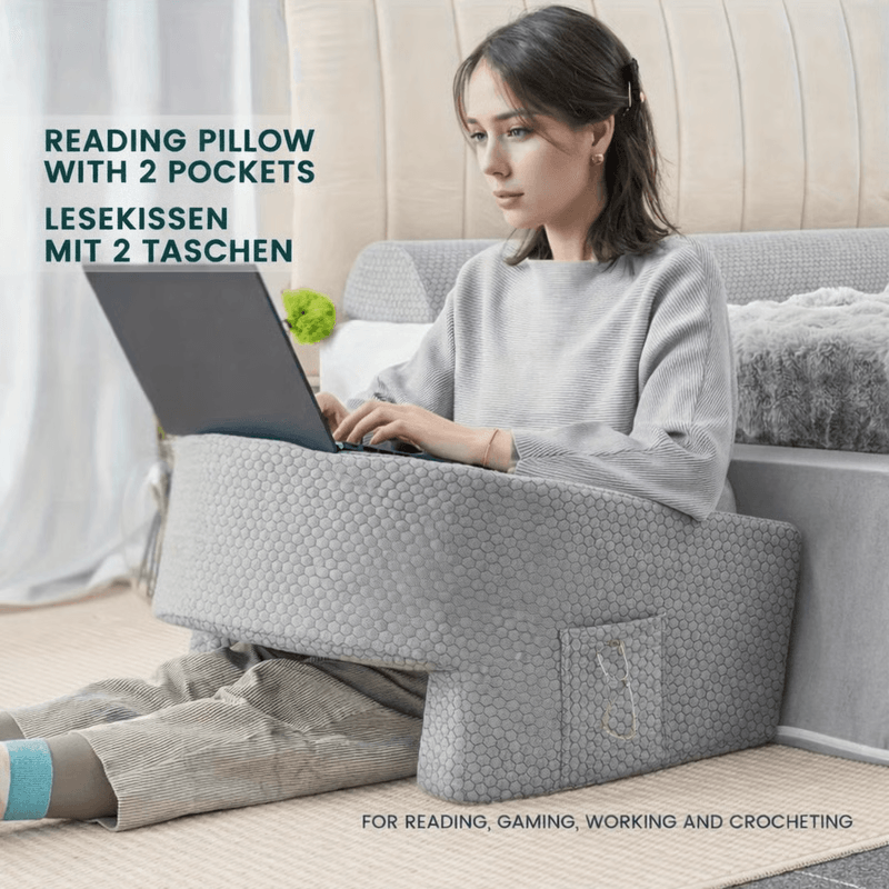 Desk Armrest Pillow for Long Work and Gaming Sessions, Relieves Arm Pressure