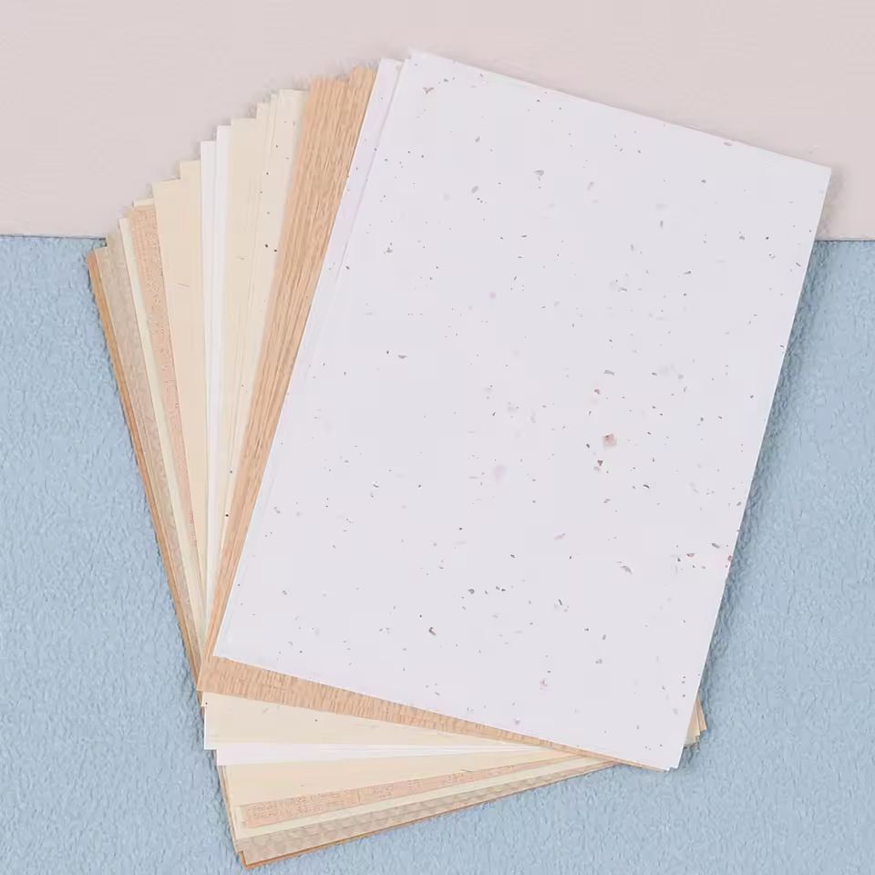 Textured Craft Paper Deluxe – 20-Sheet Mixed Scrapbook Pack for DIY Journals & Collage