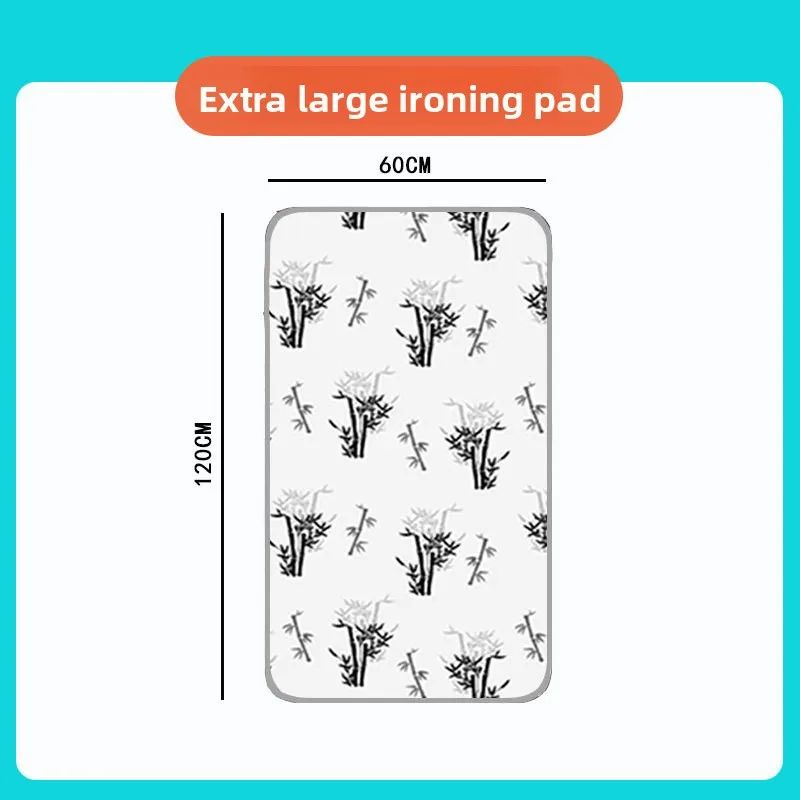 Foldable Ironing Pad with Heat Resistant Gloves