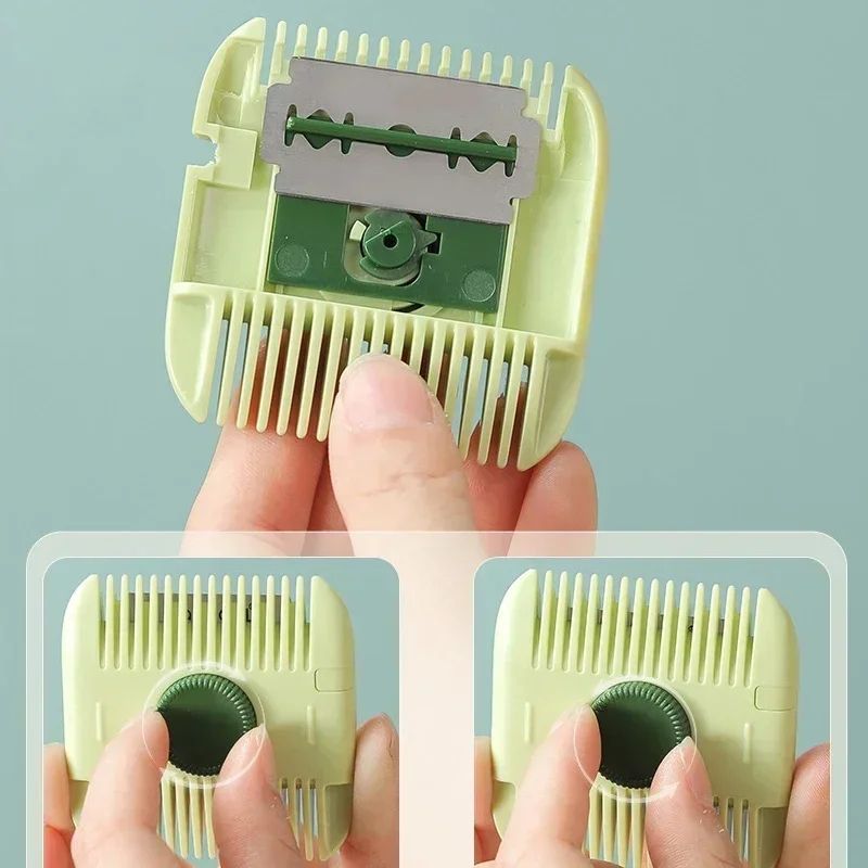 2-in-1 Baby Haircut and Bangs Trimmer Comb