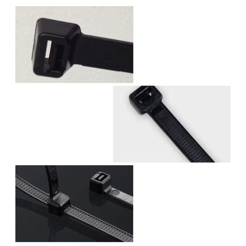 Reusable Cable Ties Fastening Rings – Multifunctional Anti-Corrosion Zipper Ties for Easy Cable Management