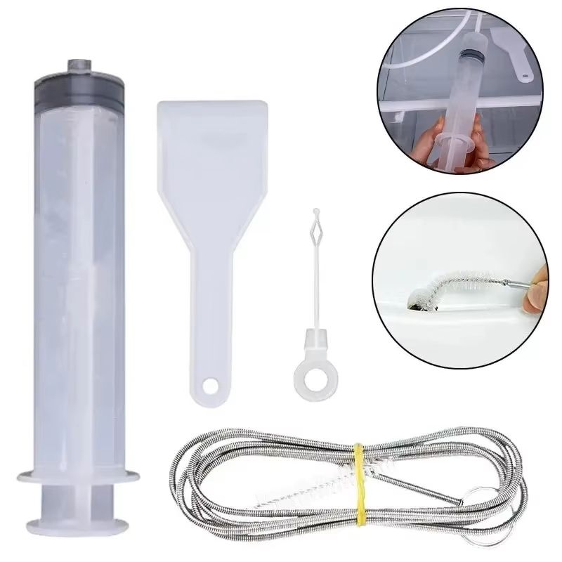 Refrigerator Drain Hole Cleaner Brush Set 6-Piece