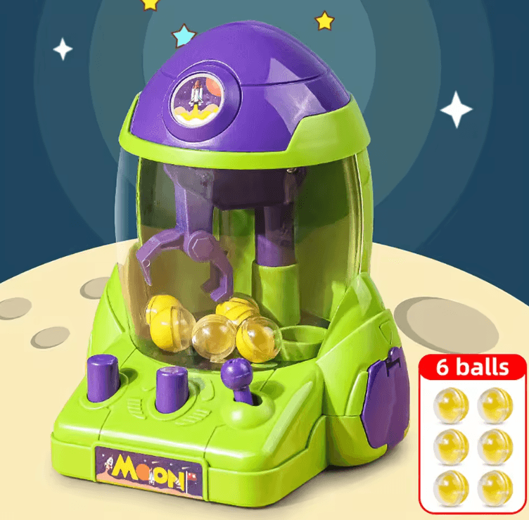 Turn everyday play into an exciting arcade challenge with this fun mini claw machine toy designed to bring the thrill of