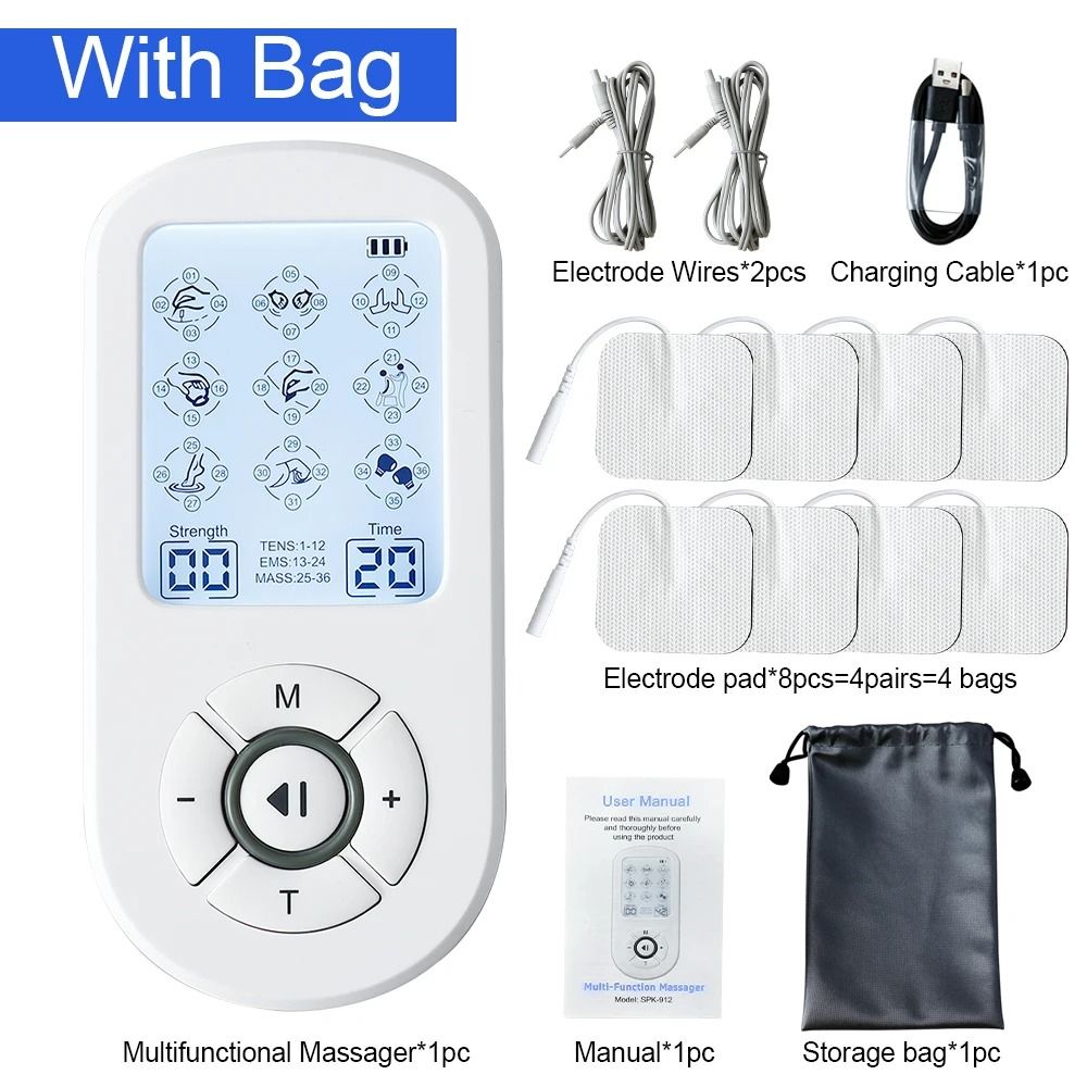 12 Mode Low Frequency Therapy Device TENS Machine
