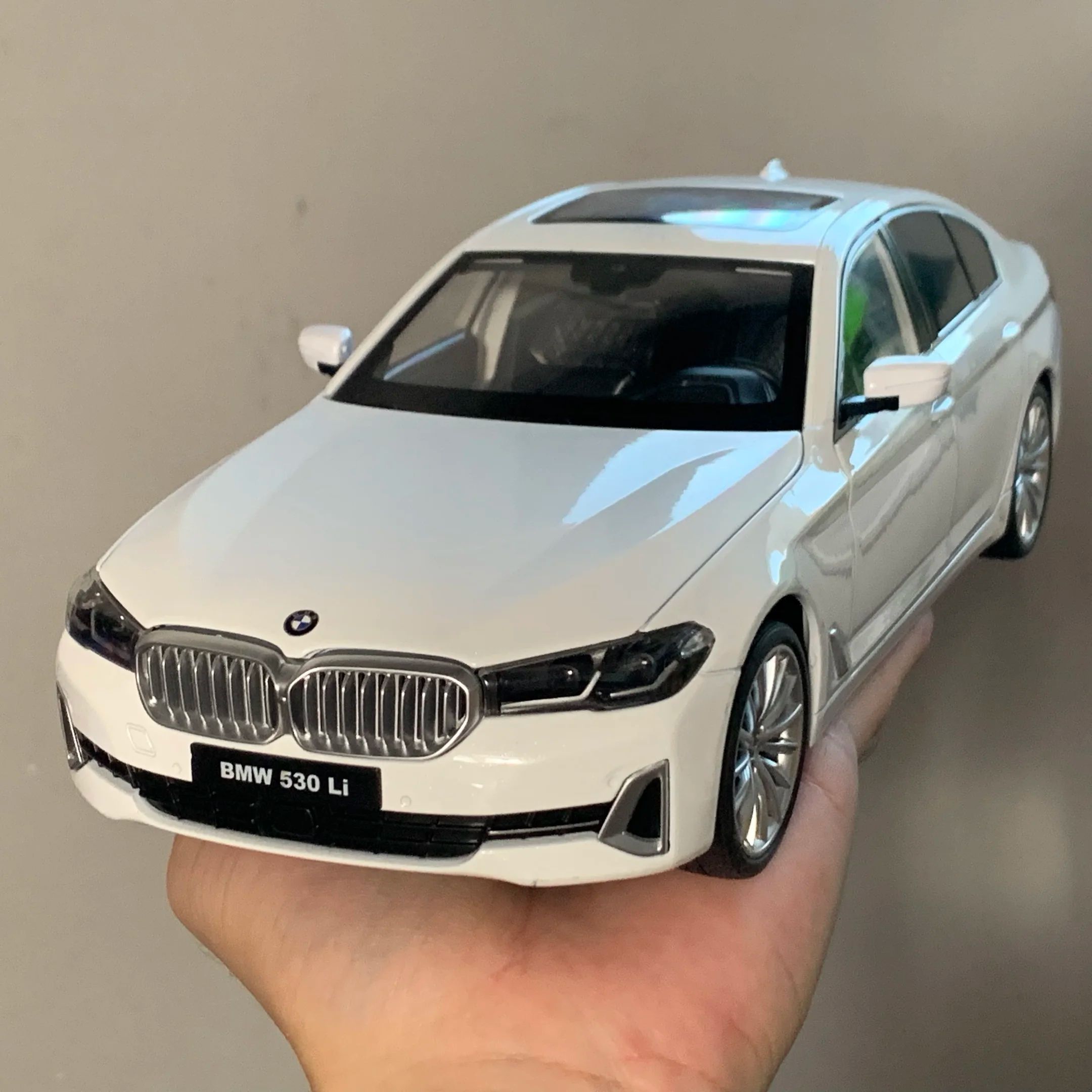 BMW 530Li 1/18 Alloy Diecast Model Car (Luxury Collector Display & Hobby Toy)
