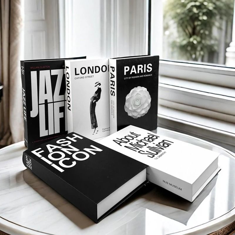 Luxury Fashion Decorative Storage Books – Matisse Inspired 