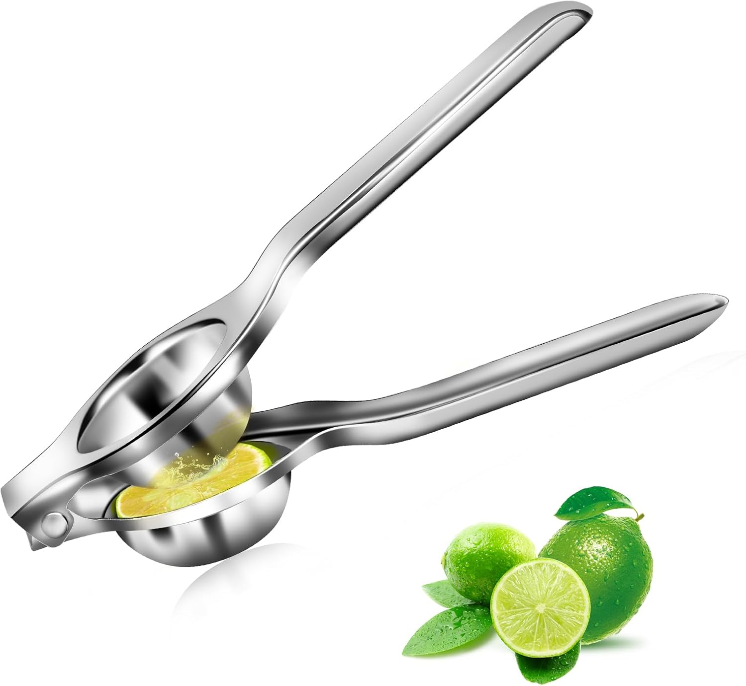 Stainless Steel Lemon Squeezer, Manual Lemon Clip, Household Orange Citrus Juicers, Fruit Pressing Kitchen Accessories