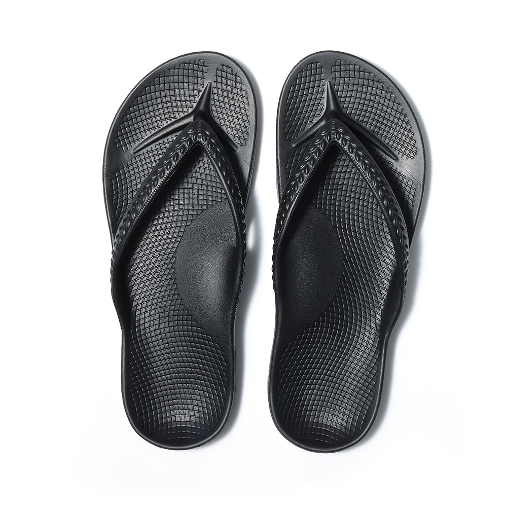 Crestar Orthopedic Flip Flops for Men and Women, Arch Support Sandals, Light Beach Slippers for Plantar Fasciitis Relief