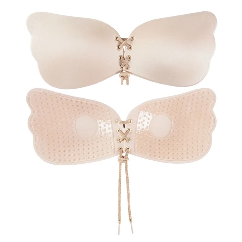 Seamless Self-Adhesive Fly Bra | Strapless Invisible Silicone Push Up