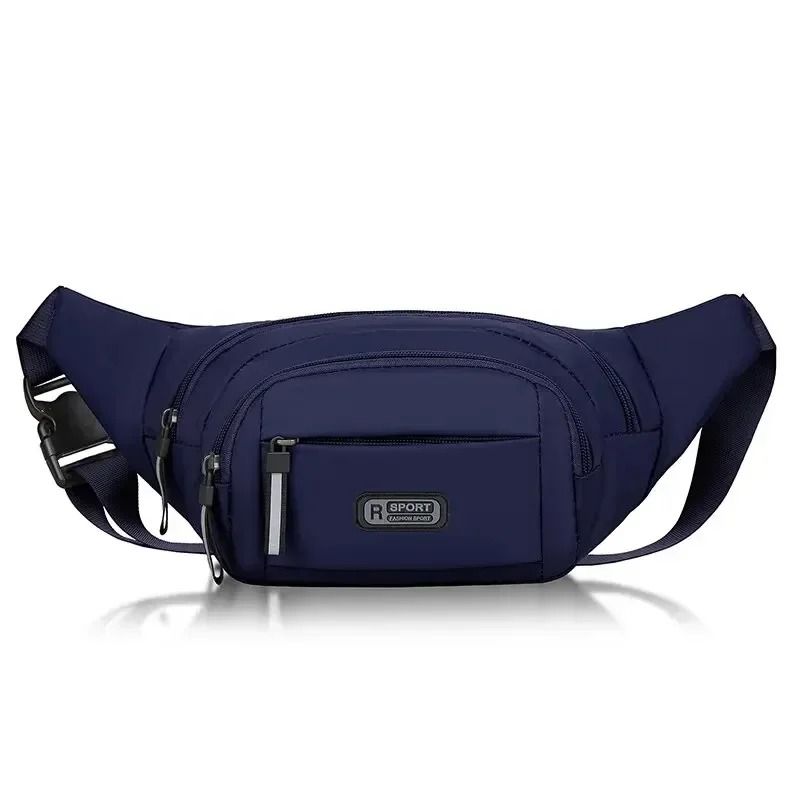 Mens Waterproof Canvas Waist Bag – Lightweight Anti-Theft Running and Travel Fanny Pack