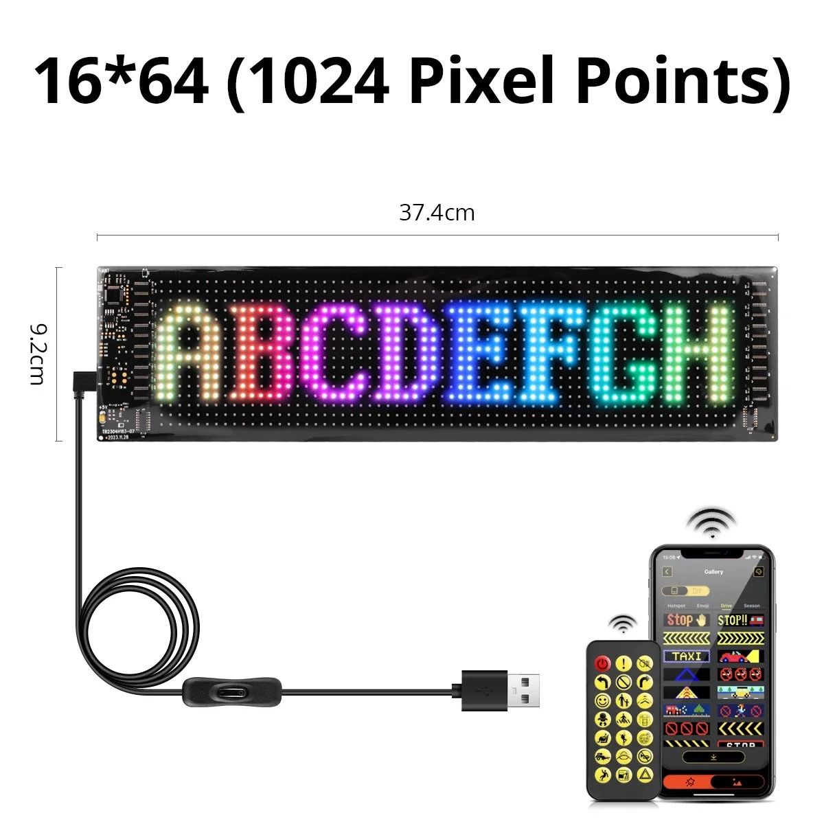 Dynamic Matrix Bluetooth LED Display