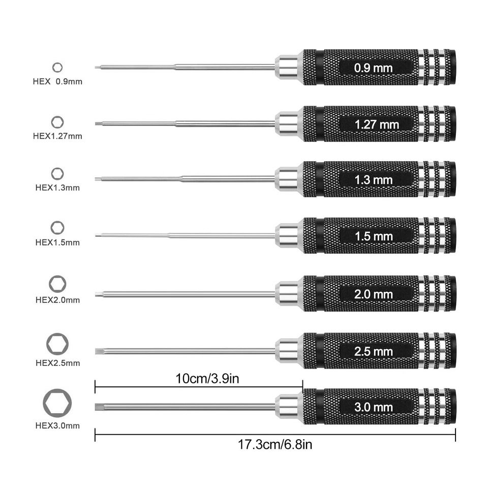 Hex Nut Screwdriver Set, Precision Repair Tools