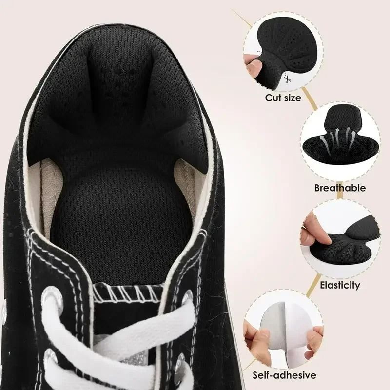 2 in 1 Sponge Heel Cushion & Shoe-Cover Back Inserts