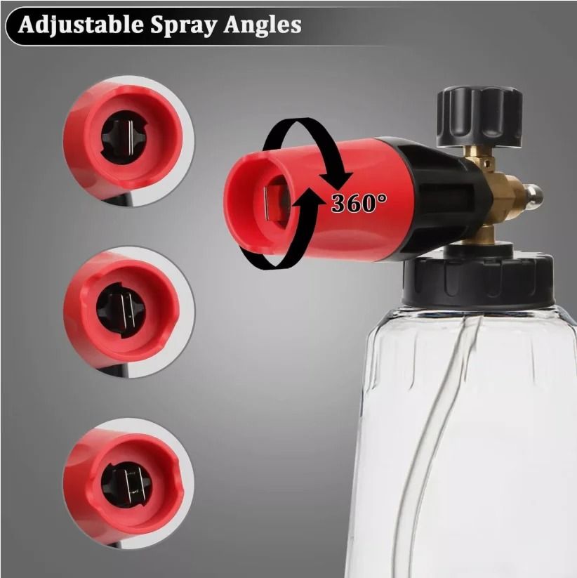 Large-Mouth Foam Cannon & Soap Lance
