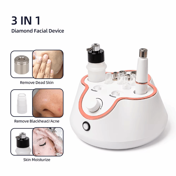 Professional Diamond Microdermabrasion Machine – Facial Exfoliation & Deep Skin Care Device