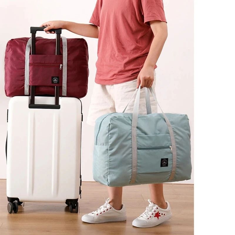 Foldable Lightweight Travel Duffel Bag for Women and Girls
