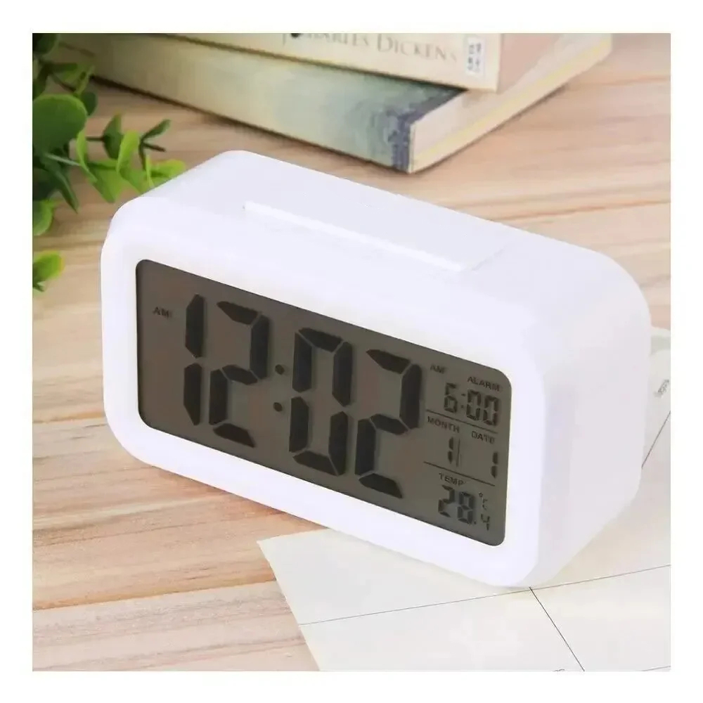 Multifunction LED Digital Alarm Clock with Backlight Time Calendar Snooze and Desktop Table Clock