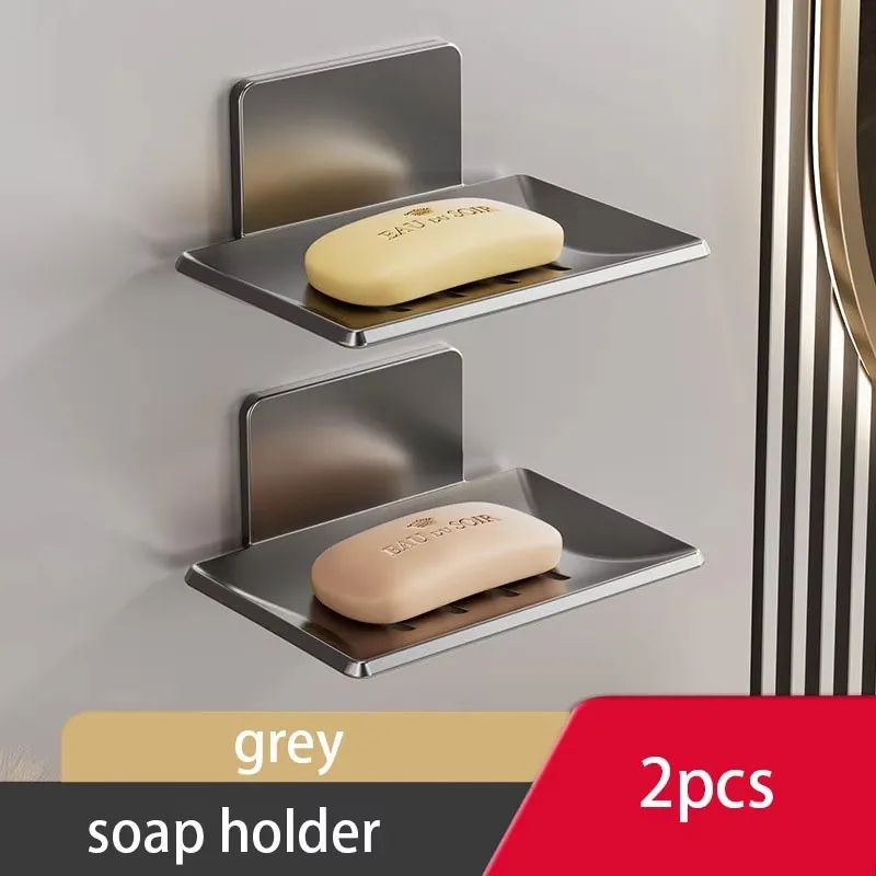 Wall Mounted Aluminum Bathroom Soap Dish