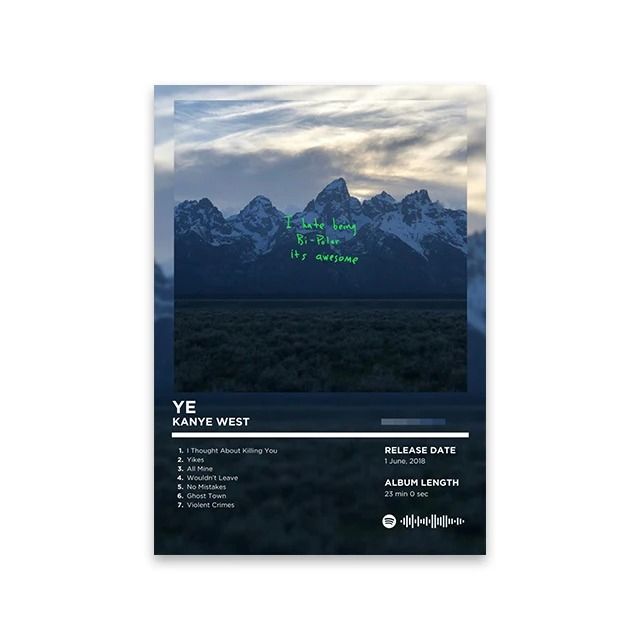 Retro Rap Album Cover Canvas Poster Music Wall Art Print