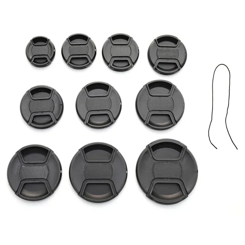 Universal Snap-On Camera Lens Cap - Secure Front Lens Protector