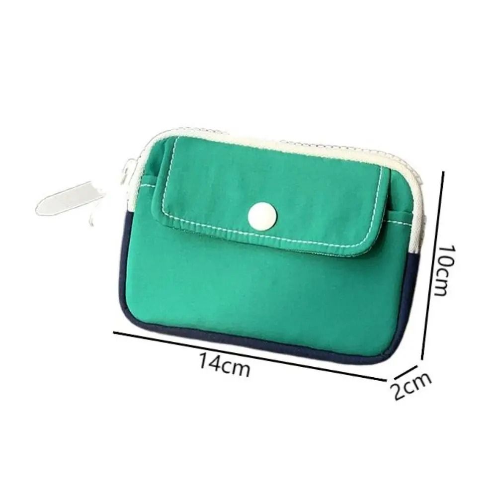 Lightweight Canvas Mini Cash and Key Pouch