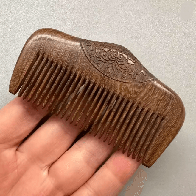 PureWood Pocket Sandalwood Comb Fine Tooth Beard and Hair Styling