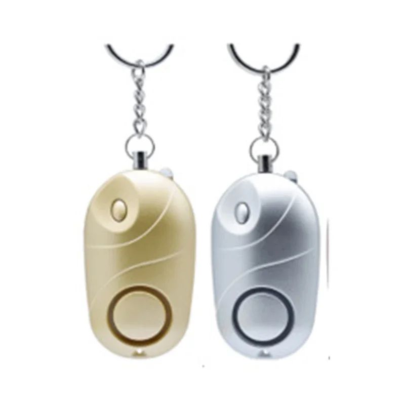 Personal Safety Alarm Keychain with LED Flashlight