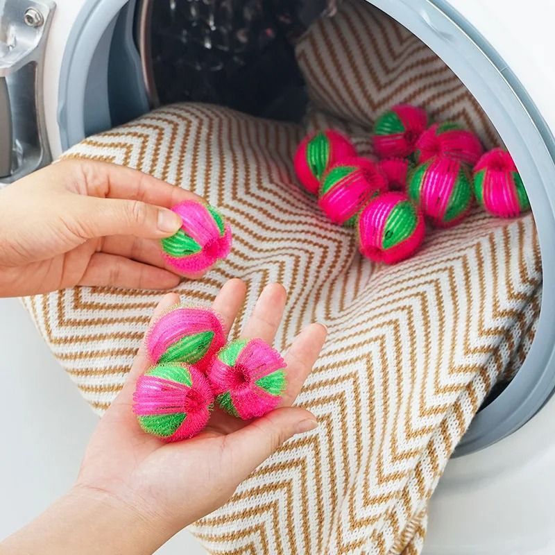 Reusable Roller Washing Machine Hair Remover and Anti-Tangle Laundry Balls