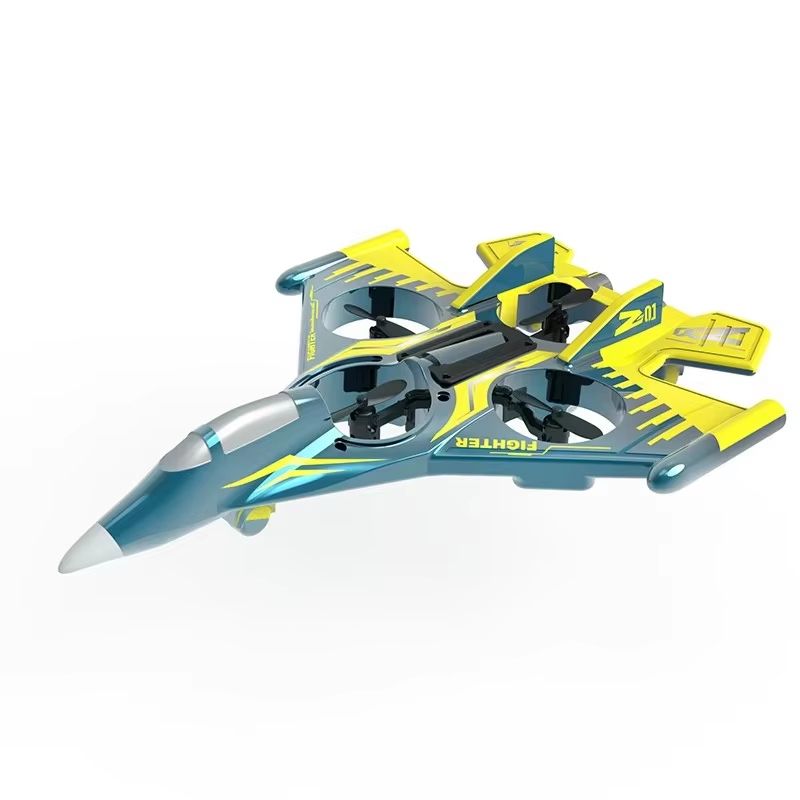 SkyStrike 4-Channel 2.4 GHz RC Fighter Jet with 360° Roll & LED Light