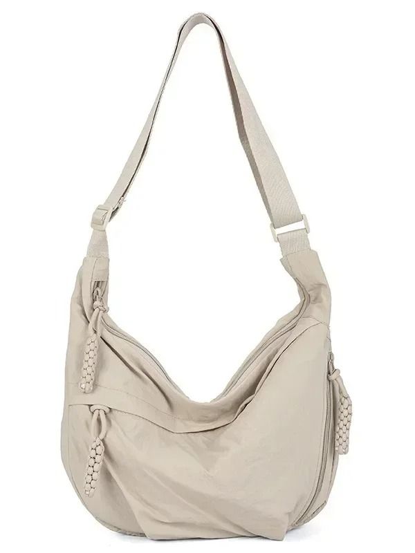 Womens Soft Cloth Shoulder Crossbody Bag