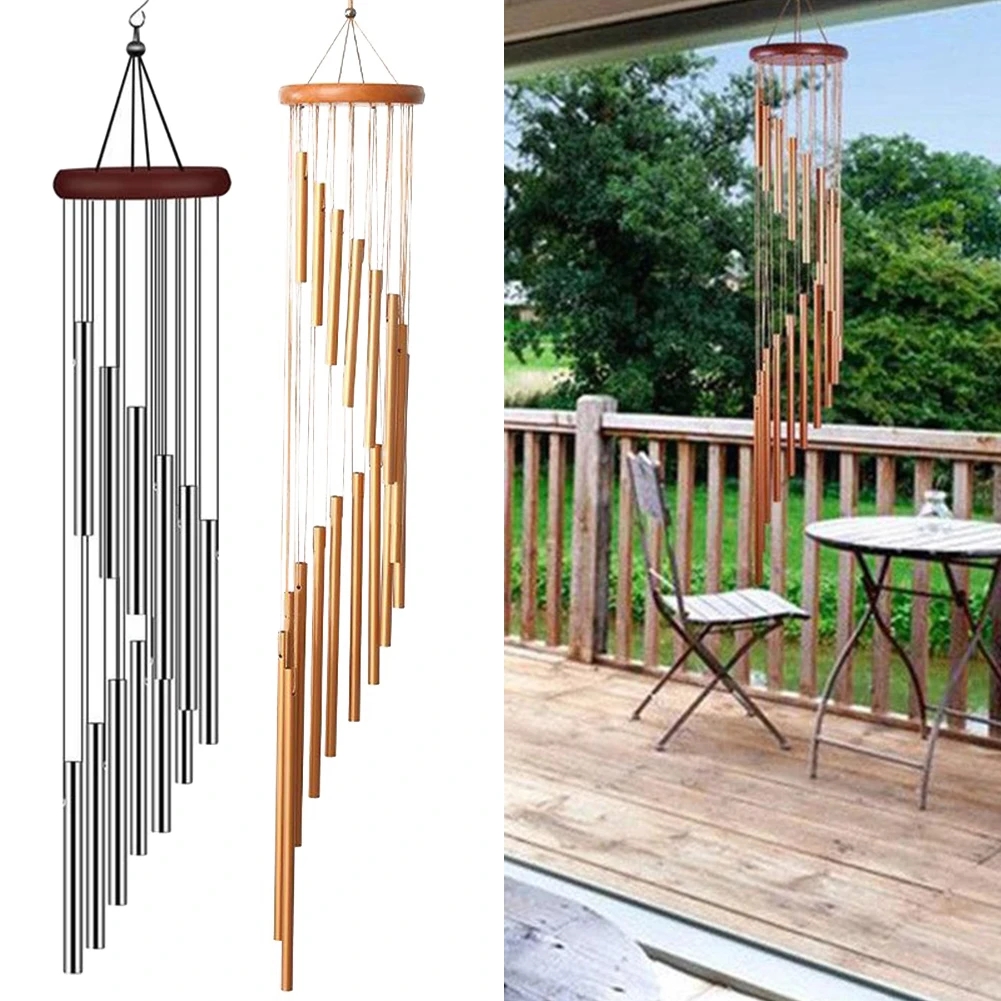 Aluminum Outdoor Wind Chimes for Garden Patio Memorial Gifts