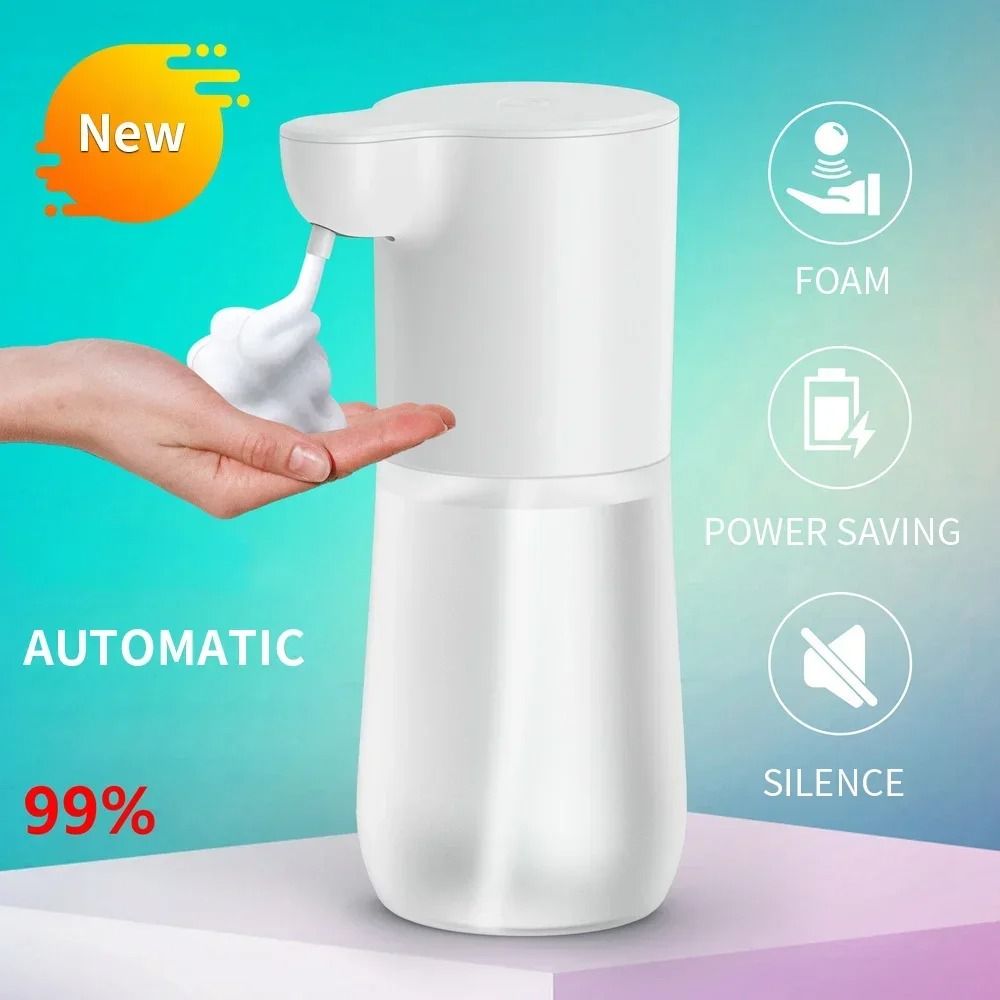 Touchless Automatic Sensor Foam Soap Dispenser with Rechargeable 2000mAh Battery