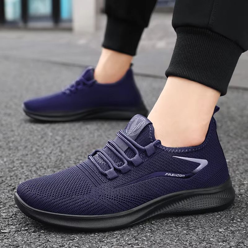AeroStep Breathable Mesh Men's Summer Sneakers Lightweight Non Slip Casual Shoes