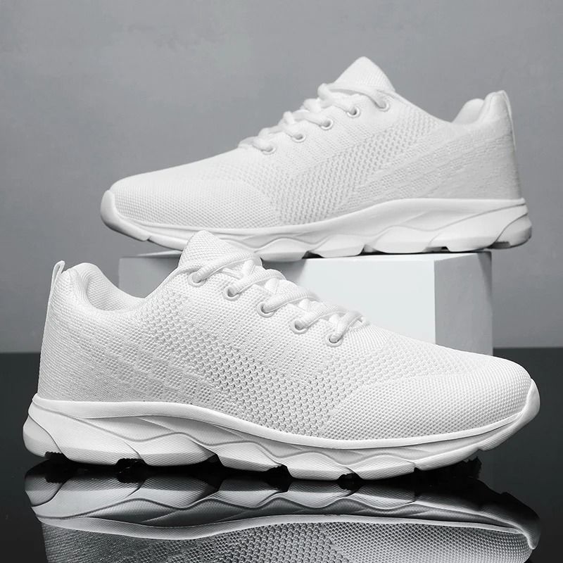 Lightweight Mesh Running Shoes for Men Breathable Casual Walking Sneakers