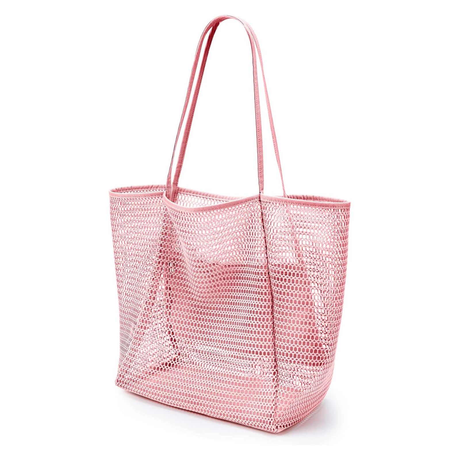 Large Mesh Beach Tote Shoulder Bag