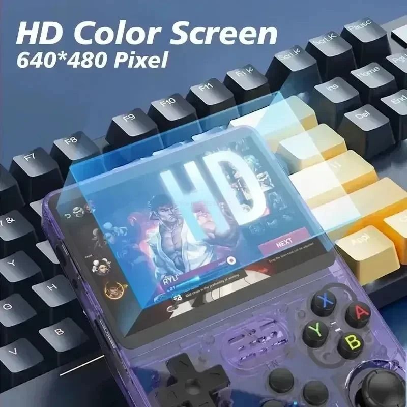 Retro Handheld Game Console With 3.5 Inch IPS Screen And 15000 Games