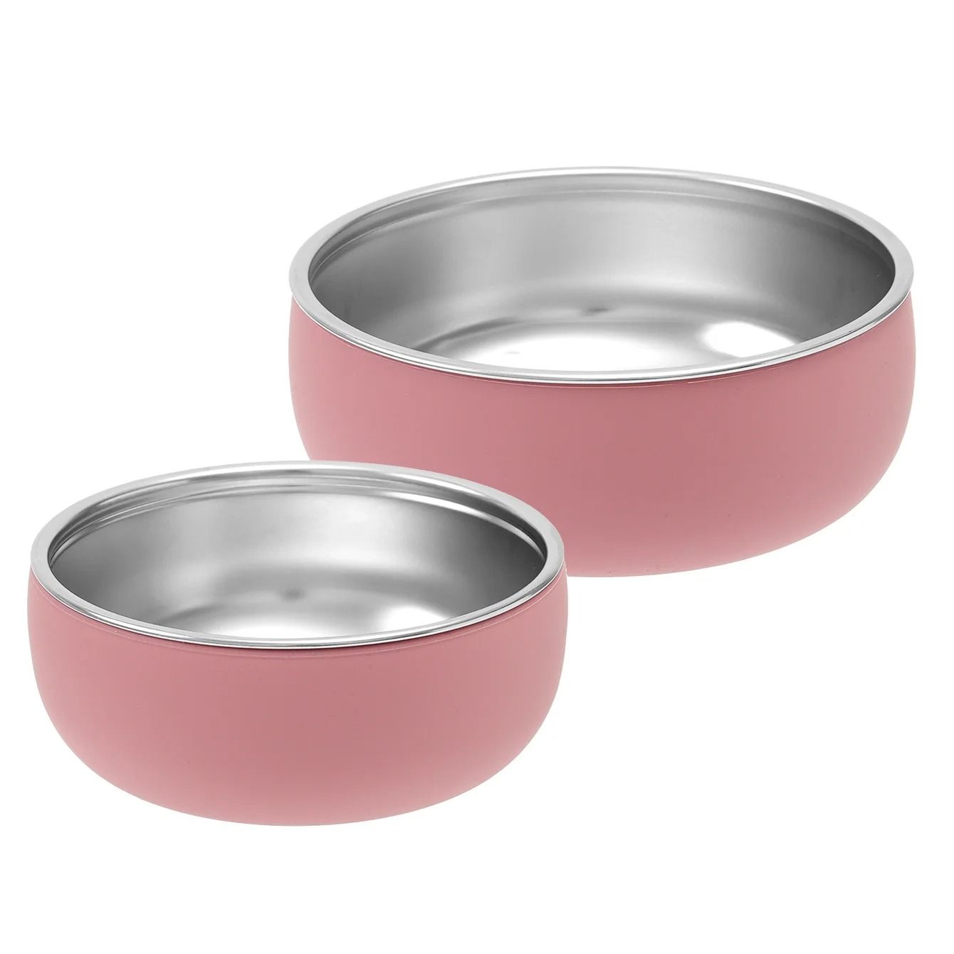 Double Layer Stainless Steel Pediatric Feeding Bowl Set
