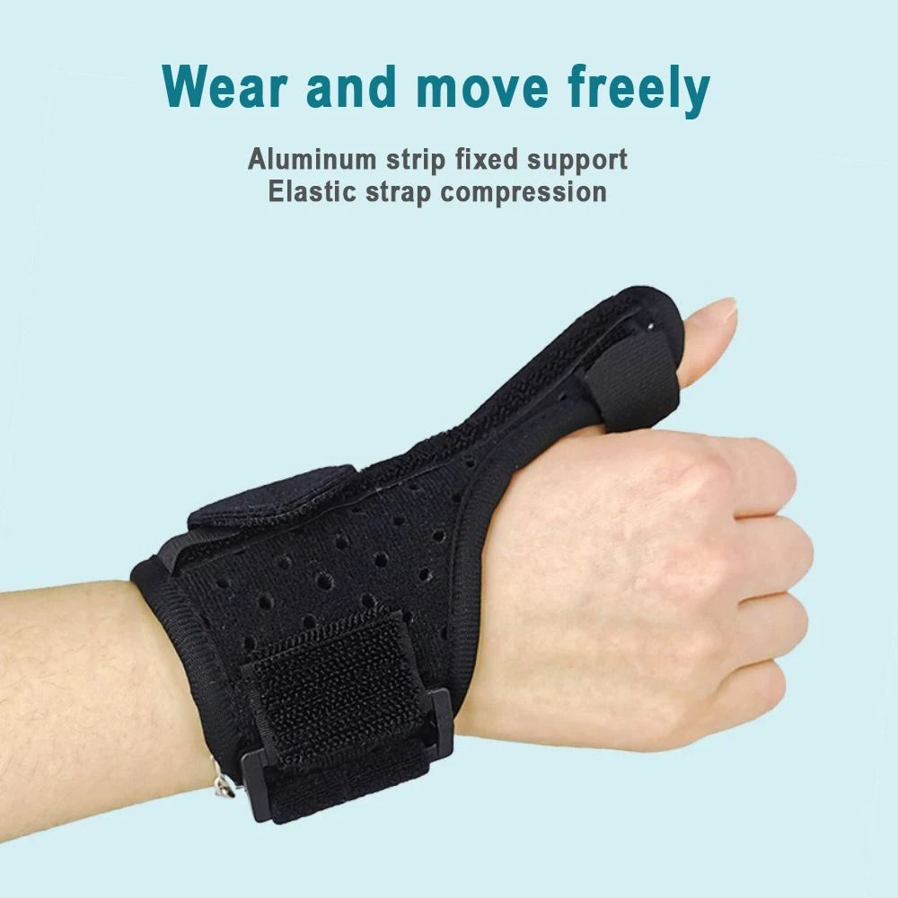 Reversible Thumb Support Brace for Wrist and Tendon Relief