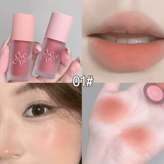 Gege Bear Multi Use Cream Blush and Velvet Matte Lip Glaze