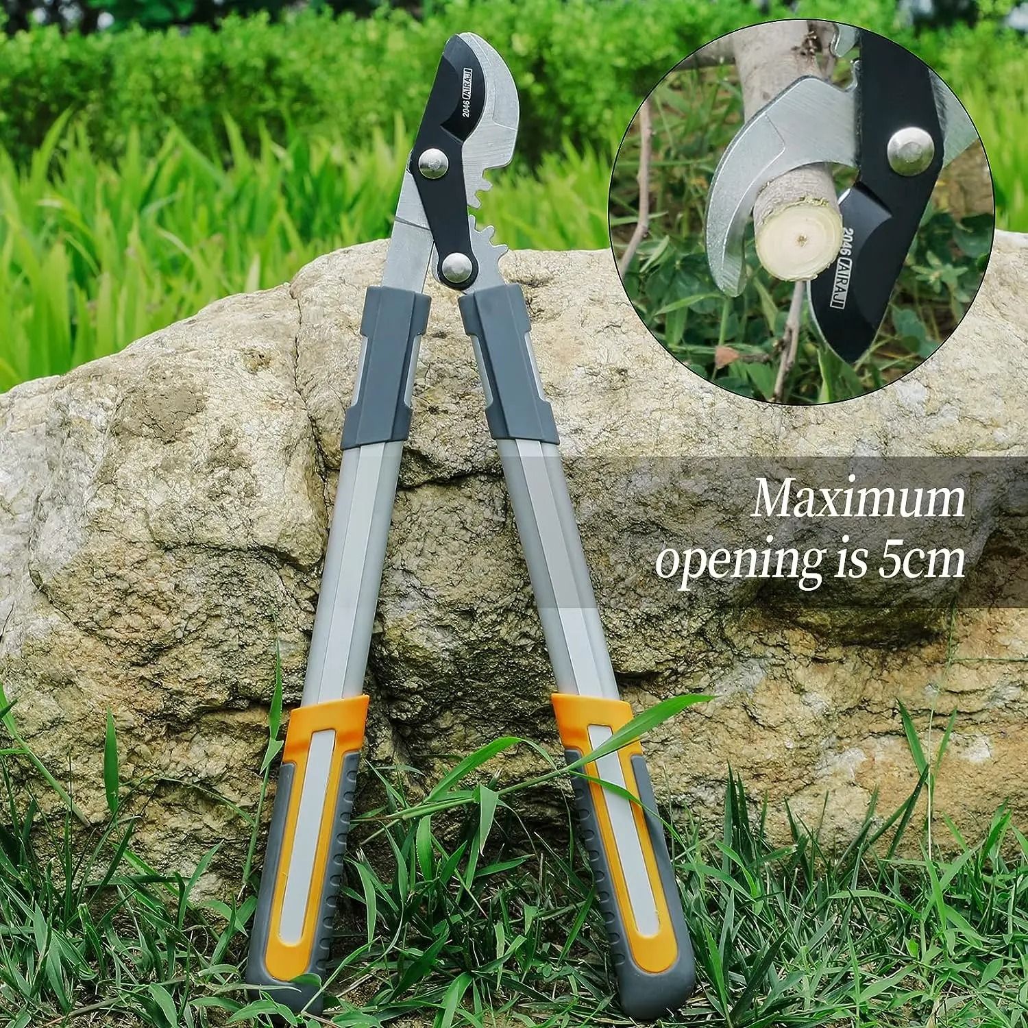 AIRAJ Professional Pruning Shears – High-Performance Gardening Tool for Coarse Branch Cutting