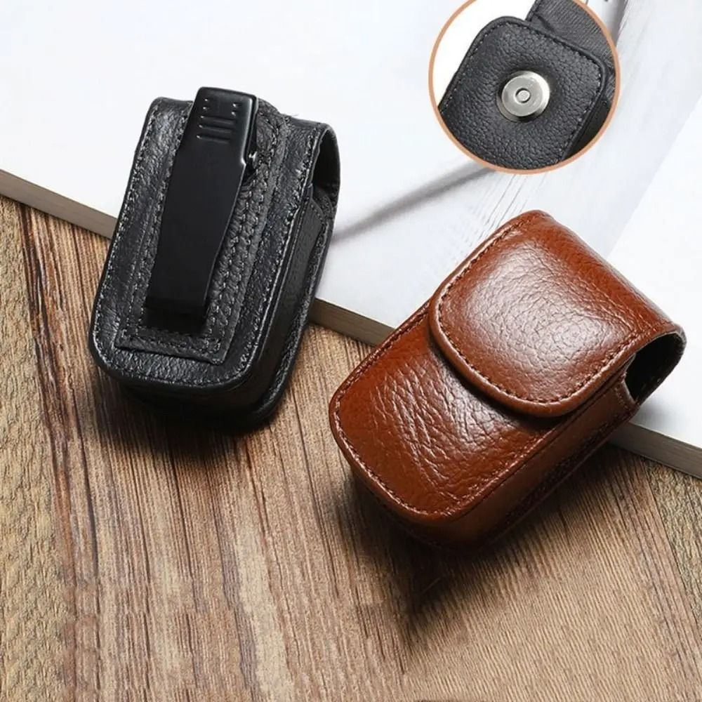 Wearable PU Glasses Case – Belt-Loop Portable Storage Box – High-Yield Optical Protection Hub
