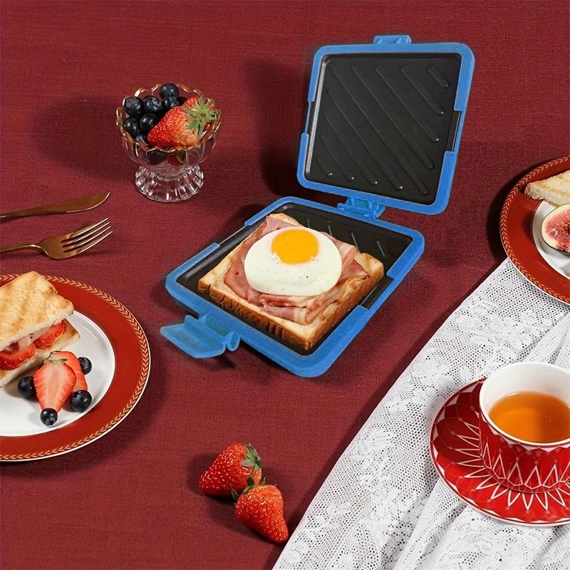 Microwave Silicone Sandwich Maker | Premium Food Grade Crispy Toast System & Quick Even Cooking Infrastructure