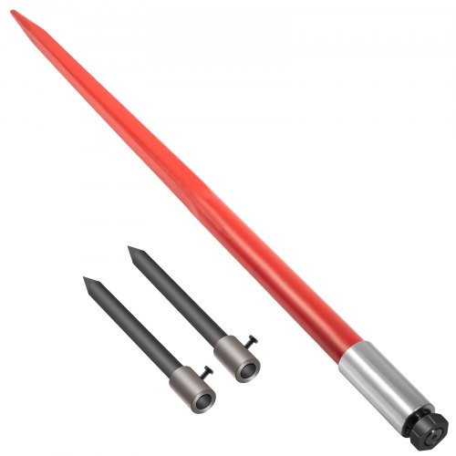 Heavy-Duty Hay Bale Spear Set, Quick Attach 49