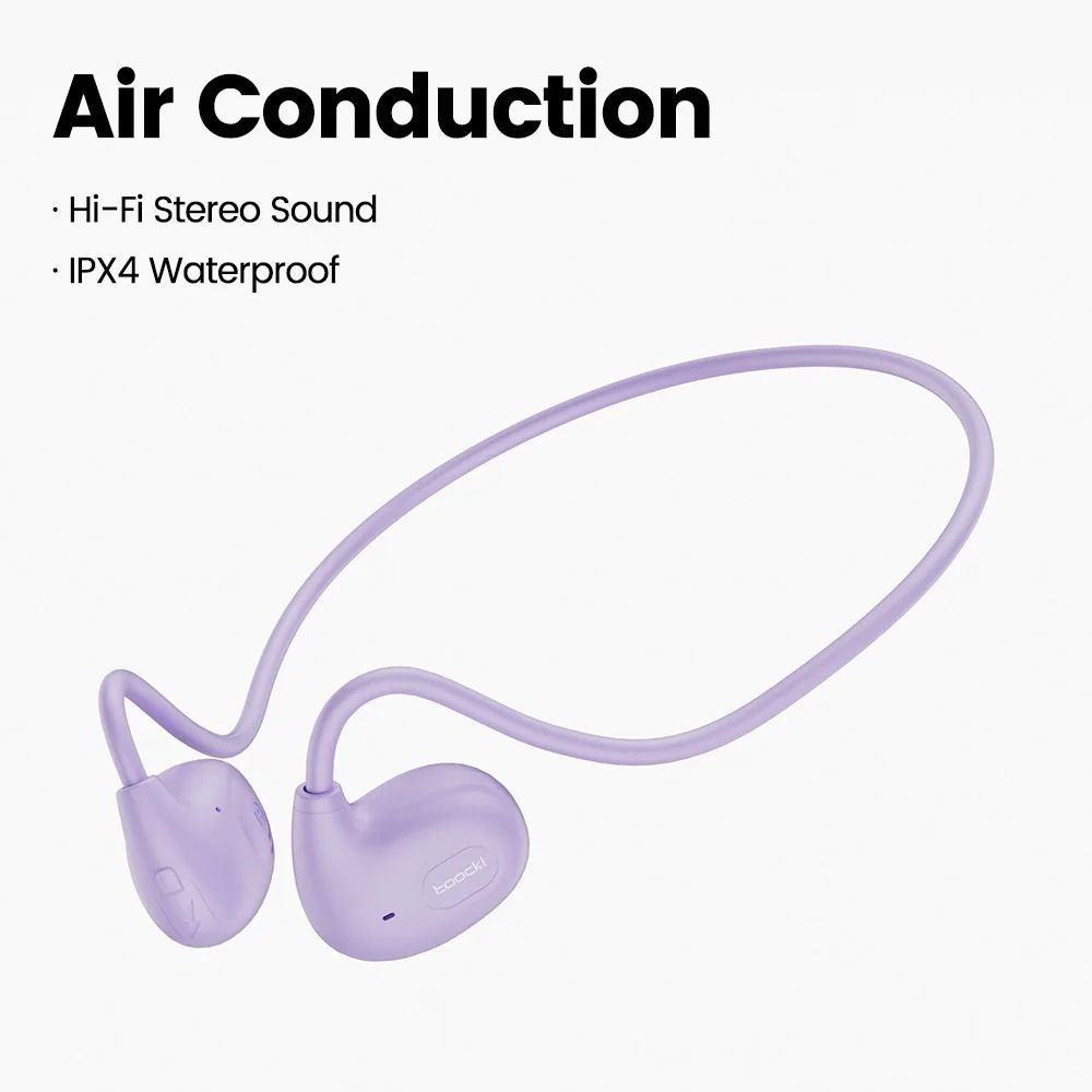 Air Conduction Bluetooth Headphones with Microphone