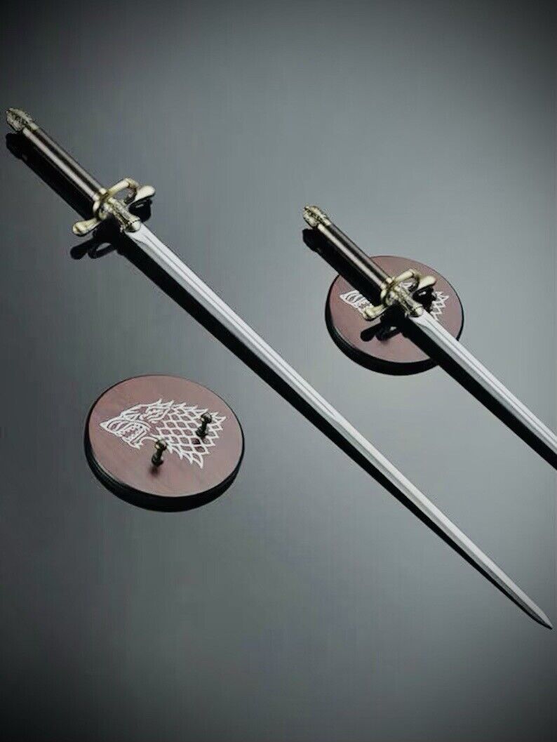 Handmade Game of Thrones Arya Stark Needle Replica Sword Long Sword With Cover